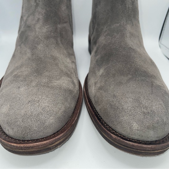 John Varvatos Star USA Waverly Convered Chelsea Leather Suede Men’s Boots - Picture 3 of 11